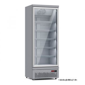 Glasdeur koelkast met 1 draaideur model AJ 600 Alaska