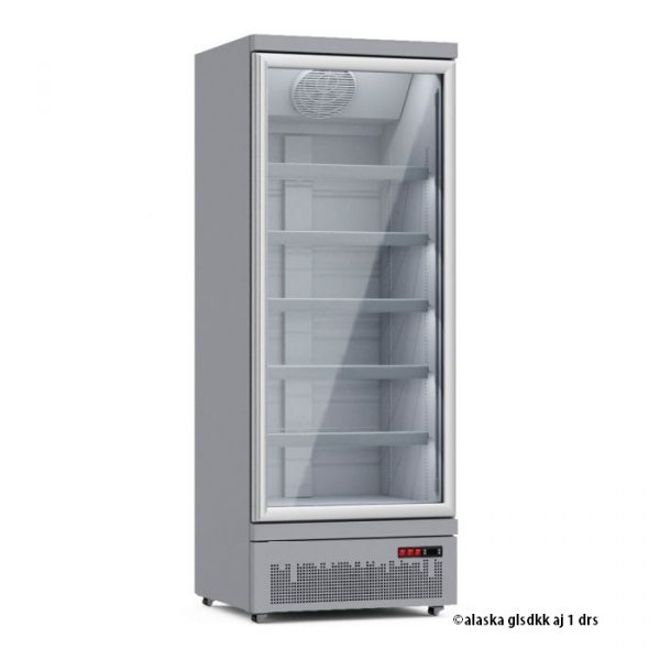 Glasdeur koelkast met 1 draaideur model AJ 600 Alaska